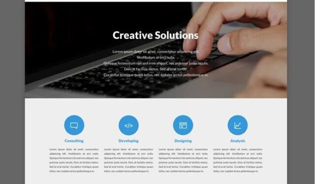 create a free website: clear picture of website