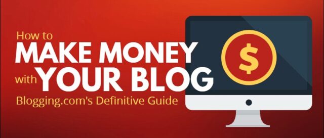 start a blog and make money