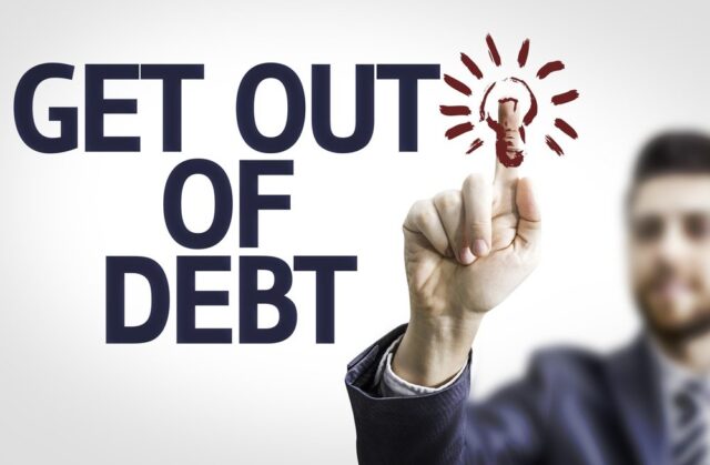 how to get out of debt