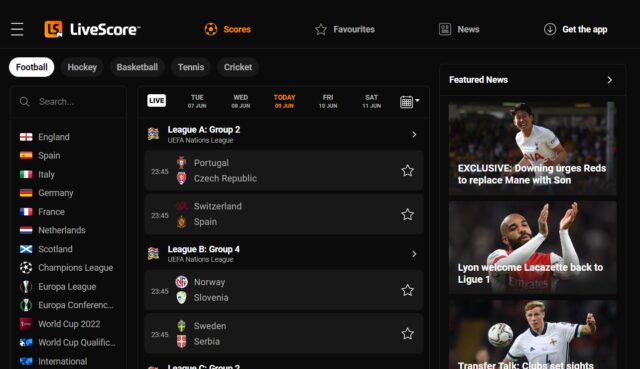 Livescore Mobi Review Livescore mobi App For Live Soccer Scores And 
